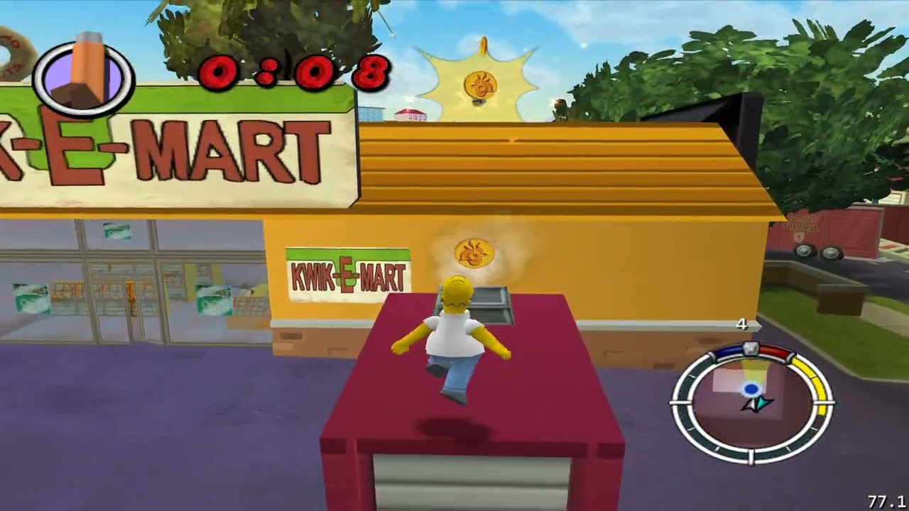 Мод «Hit & Run» для The Simpsons: режим Фрэнка Граймса, часть 1