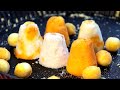 BAKING SODA ORANGE WITH A SURPRISE ASMR satisfying crunchy