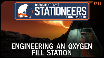Engineering an Oxygen Fill Station in Stationeers Vulcan - Surviving a Hell Planet // EP11