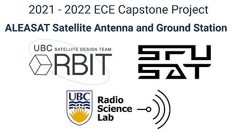 2021-2022 ECE Capstone Project - ALEASAT Satellite Antenna and Ground Station