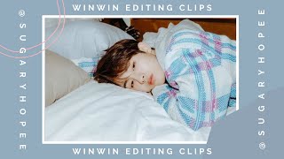 [WAYV] WINWIN EDITING CLIPS // soft + boyfriend material screenshot 4