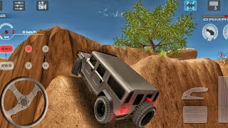 Offroad Drive Desert Gameplay - Mountain 4×4 Offroad SUV Hummer Driving - Android Gameplay screenshot 4