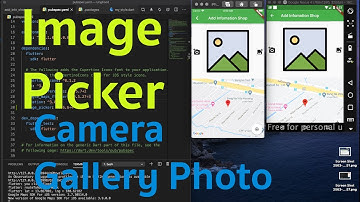 Image Picker Take Photo Camera Choose Gallery EP.21