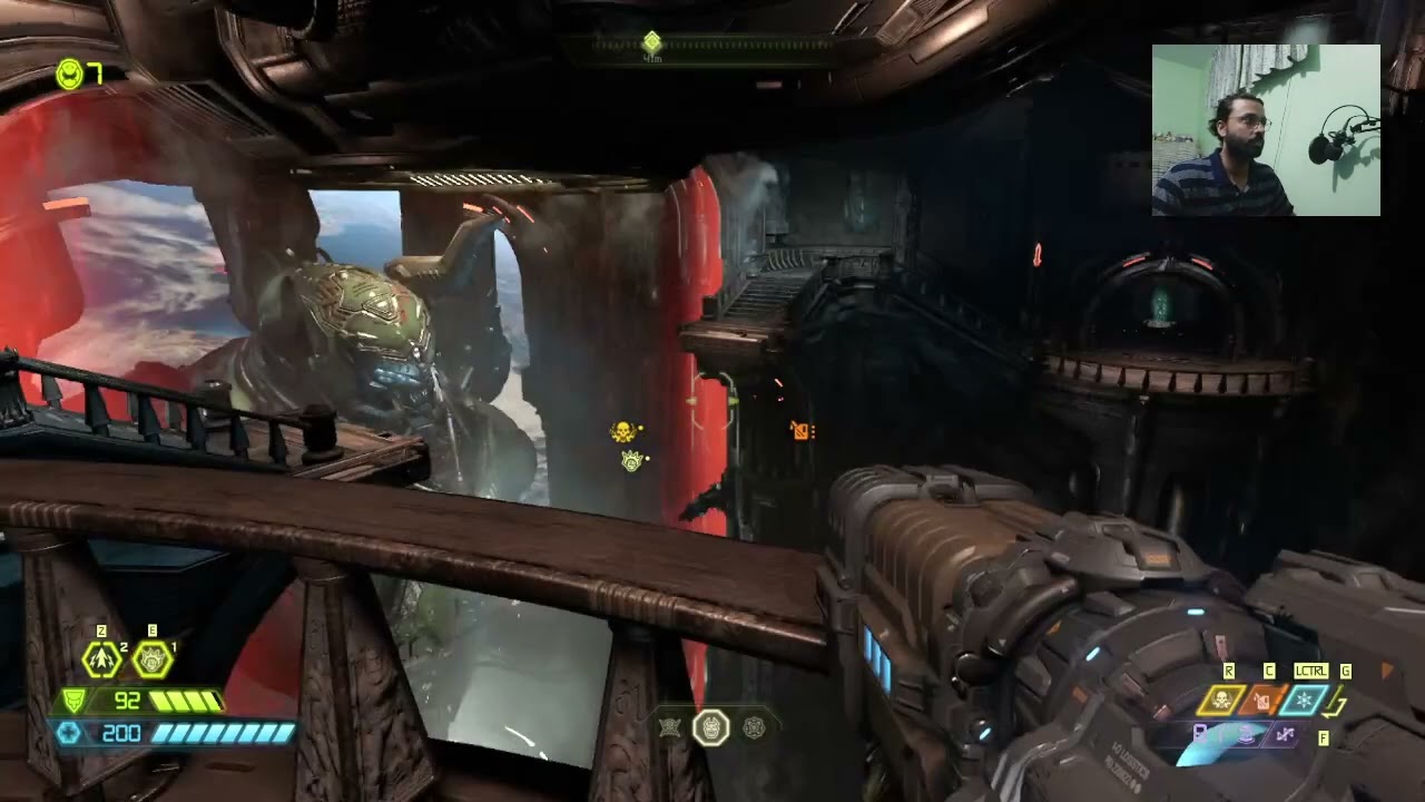 DOOM ETERNAL OFFLINE 6th Stream P2 at Twitch (No Commentary)