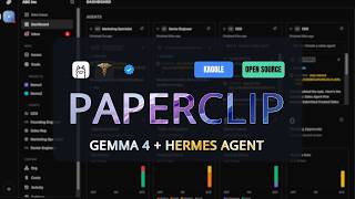 PaperClip + Hermes Agent + Gemma4: The Ultimate Open Source Swarm Intelligence That Can Do Anything