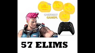 zarya gameplay (CONTROLLER ON PC)