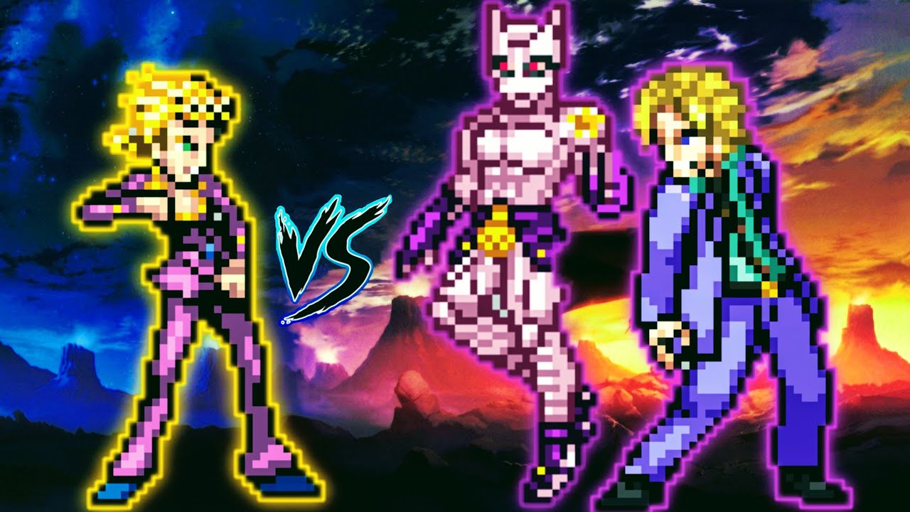 Giorno Ger. VS Yoshikage Kira V2 in Jump Force Mugen