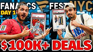 $100,000 in Deals at Fanatics Fest NYC 2026 (DAY1)