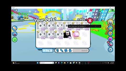 PET SIMULATOR X YEET A PET UPDATE NEW SCRIPT AUTOFARM VISUAL PET DUPE PET AND SCAM TRADE