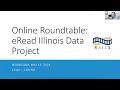 Rails online roundtable eread illinois data project
