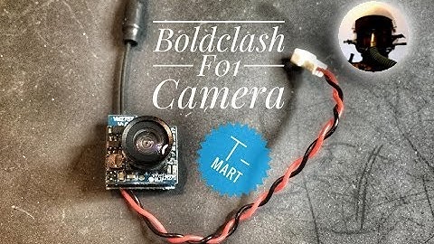 Drone micro camera review for Tiny Whoop - BOLDCLASH F01