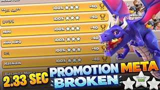 LEGEND 2 TO LEGEND 1 PROMOTION TH18 ATTACK STRATEGY Non Stop 3 STAR BACK TO BACK ! TRY NOW 