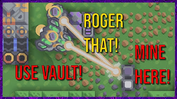 Took a bit to fix - Mindustry - Requester Mining Drone Control Panel