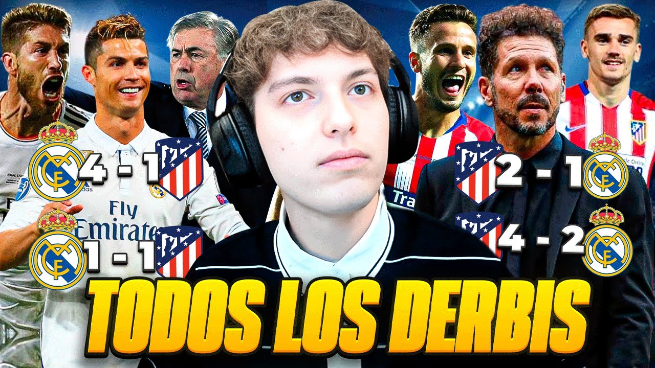 DAVOO XENEIZE REACCIONA A TODOS LOS DERBIS DE CHAMPIONS ENTRE EL REAL MADRID Y EL ATLETICO MADRID