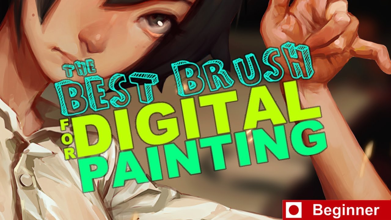 The Best Brush For Digital Painting (Beginners)