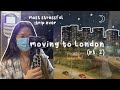 moving to London vlog | stressful move-in day