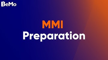 BeMo Multiple Mini Interview (MMI) Preparation Program & Courses