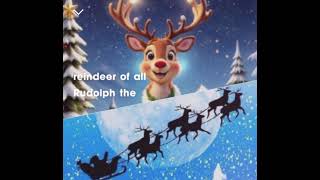 @Rudolph the red-nosed reindeer