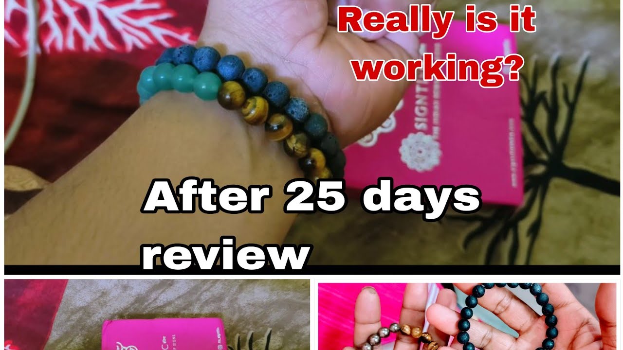 Money Magnet Bracelet & Lava Crystal Bracelet 25 days review , is it really work? Signtific India