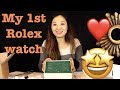 Unboxing My first Rolex Datejust 31 jubilee bracelet  with CHAMPAGNE dial