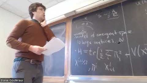 Rencontres 6.4.2023: Sean Hartnoll