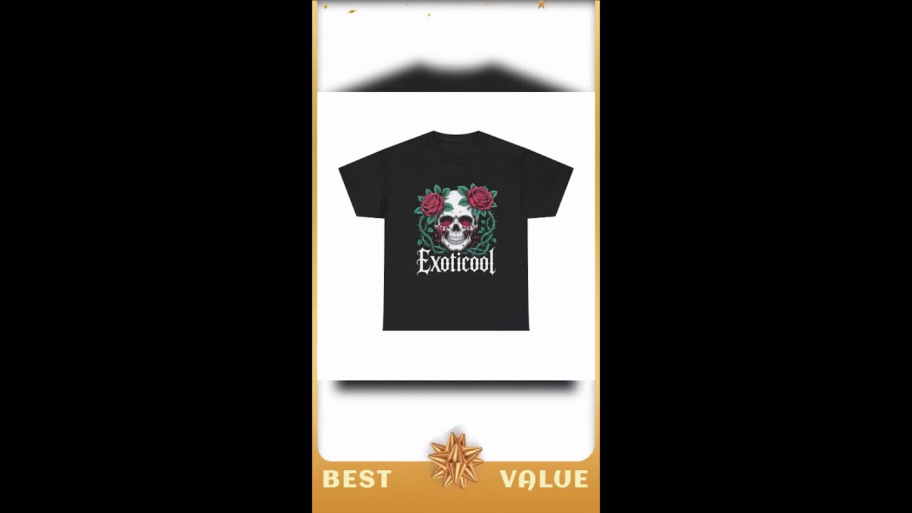 Exoticool Skull Bleeding Eyes Graphic Tee