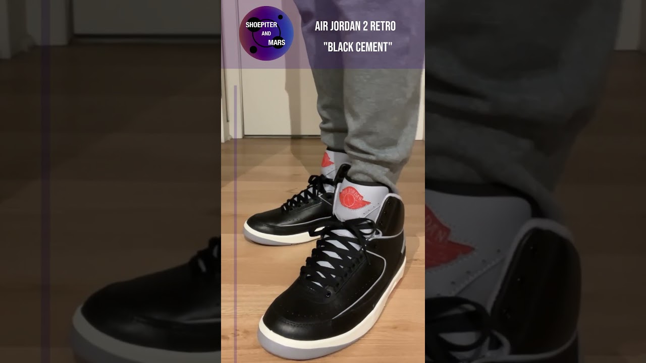 Air Jordan 2 Retro "Black Cement" 
