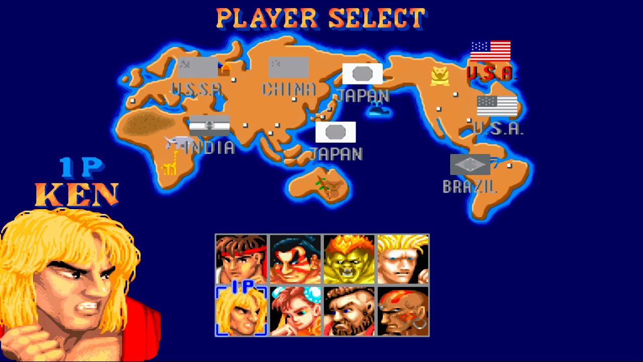 KEN Longplay: Street Fighter 2 The World Warrior ( Hardest ) - 4K 60 FPS 2025