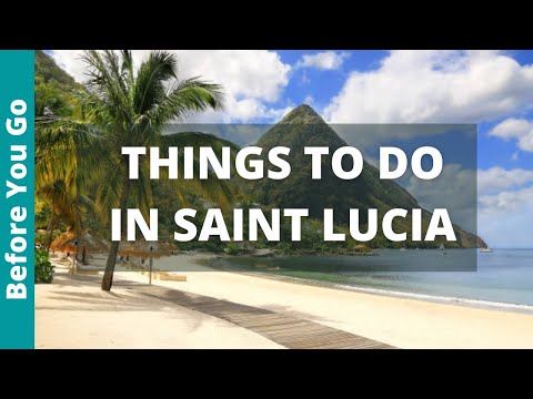 Video: Le migliori cose da fare a St. Lucia