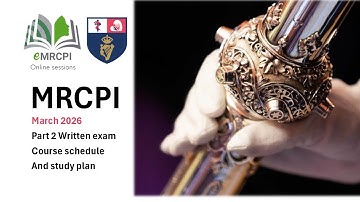 MRCPI Course Introduction and Study plan 2026