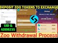 Zoo Telegram Mining Withdrawal Process|| Zoo Telegram Mining Complete Withdrawal Method