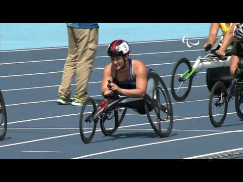 Athletics | Women's 800m - T53 Round 1 heat 1 | Rio 2016 Paralympic Games