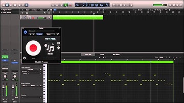 Logic Pro X - Midi FX Freeze Audio Unit Plugin