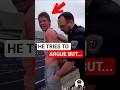Police Try To Arrest a Man But... Everything Goes Wrong #shorts #bodycamarrest  #policearrest