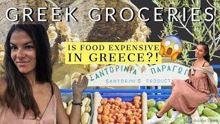 VISITING GREEK GROCERY STORE - Is living in Greece expensive?!