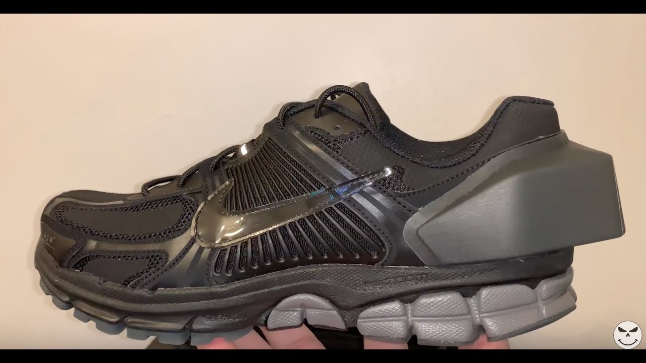 Nike Zoom Vomero 5 A Cold Wall Black shoes - YouTube