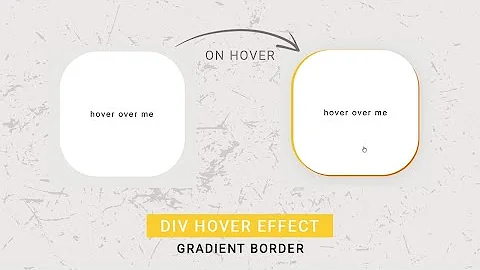 Div Gradient Border Hover Effect In HTML and CSS With Source Code