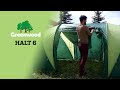 Сборка и описание 6-местной палатки Greenwood Halt 6.