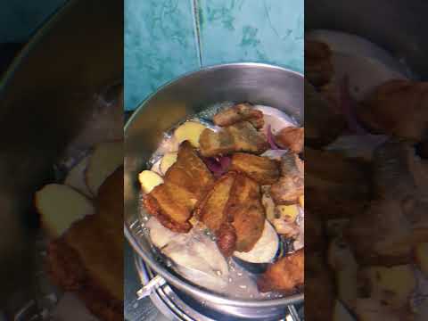 Inun-Unan With Pork Adobo Charap