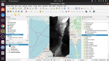 Nearest Neighbor method for Interpolation Qgis Environment