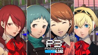 All Female Love Confessions - Persona 3 Reload