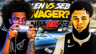 NOLIMIT LEN vs SEBUARY COMP STAGE SERIES in NBA 2K23! (He Wants a $3000 WAGER 2K23)