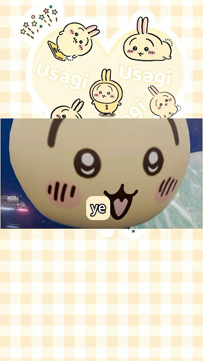 Usagi has such a long breath #ちいかわ #chiikawa #usagi#anime #cartoon#nagano#hachiware #cute #cuteness