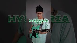 Hysteria-Muse #muse #hysteria #bass #basssolo #solobass #bassmusic #sirebass #basscover #bassguitar
