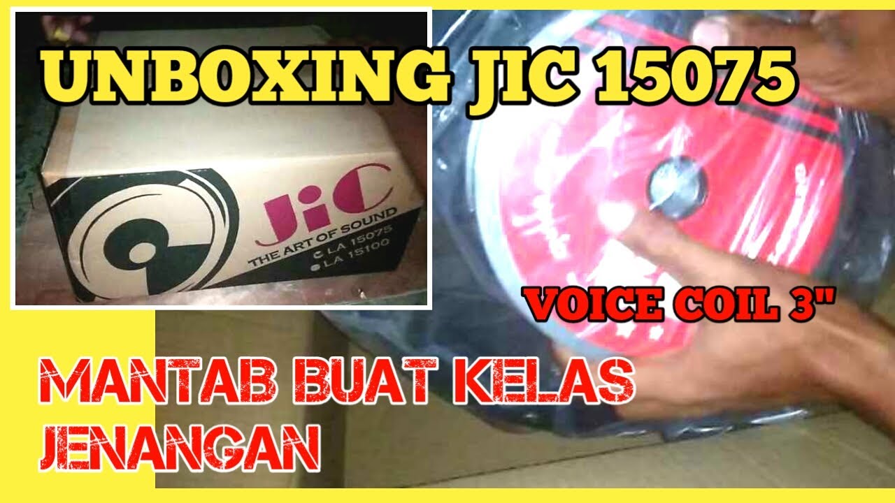 harga speaker jic 15 inch 15075