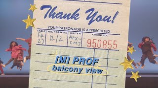 M Prof - Balcony View Afx-M Fall 2023 Showcase