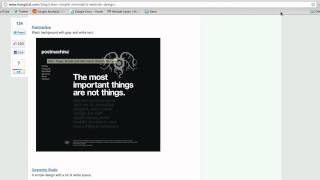 Keep your Web Designs Simple (for starters)
