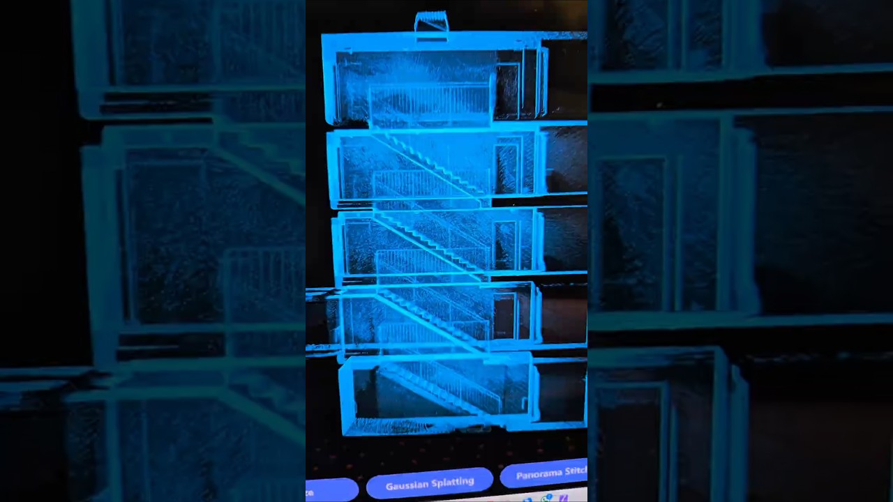 💡 3DMakerpro HAWK Review – e57 Export & beeindruckende Scanqualität! Stiegenhaus in 