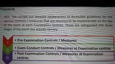 NEET 2020 GUIDELINES