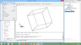 Draw Crystal Structure with Vesta (TiC example)